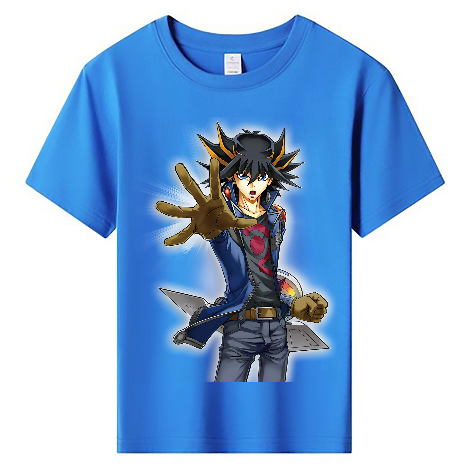 （画像用） 遊☆戯☆王 Yu-Gi-Oh! 綿100％キッズTシャツ（フロントプリント）